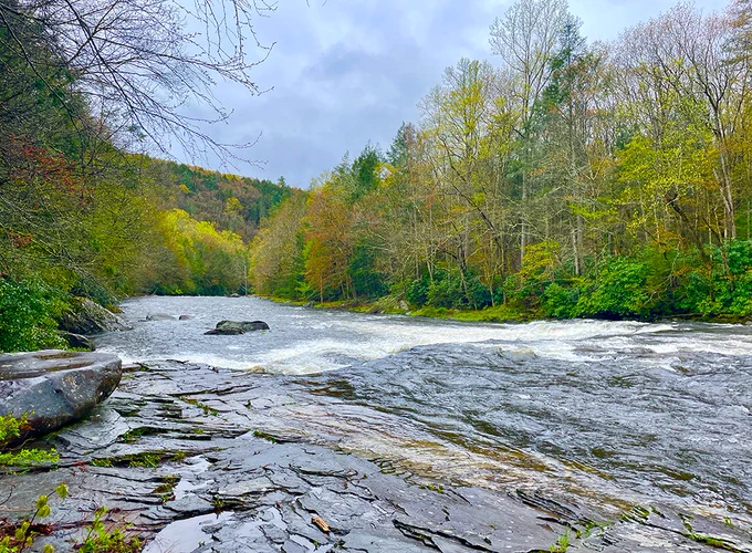 The Neversink River Unique Area. Photo by the DRBC.