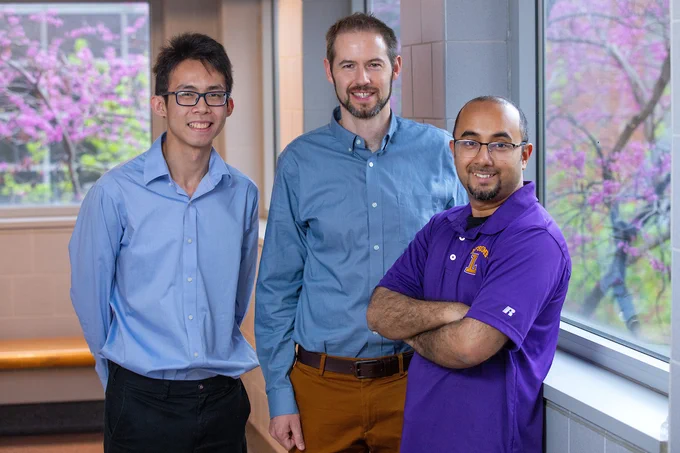 Left to right, Yee Chan, Nigel Reuel and Sakib Ferdous
