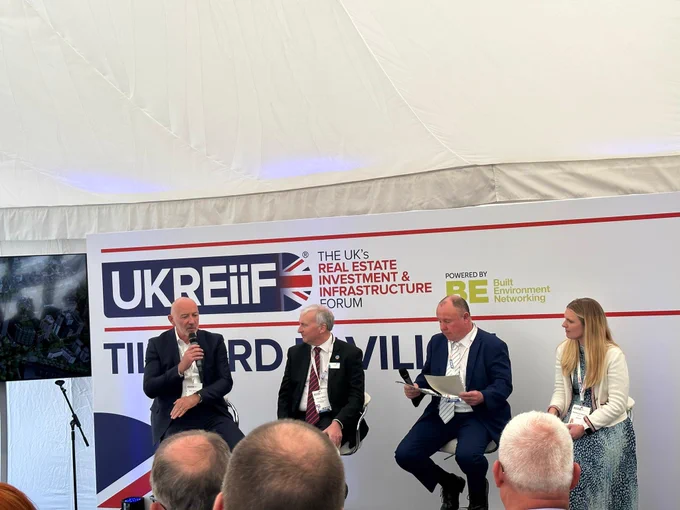 Wolverhampton Council CEO Tim Johnson on 3 Cities panel at UKREiiF.