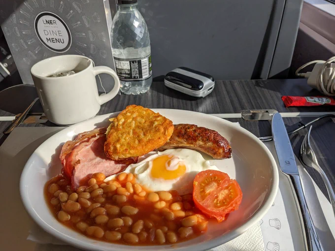 Full LNER Breakfast 