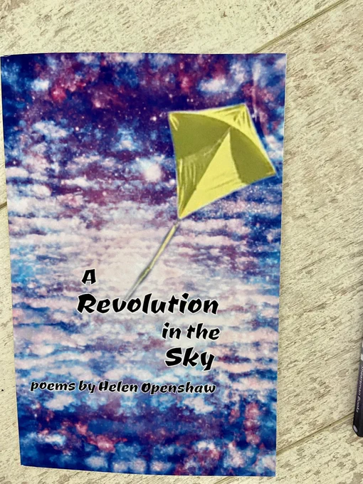 A Revolution in the Sky 
poems by Helen Openshaw
Published by Alien Buddah Press