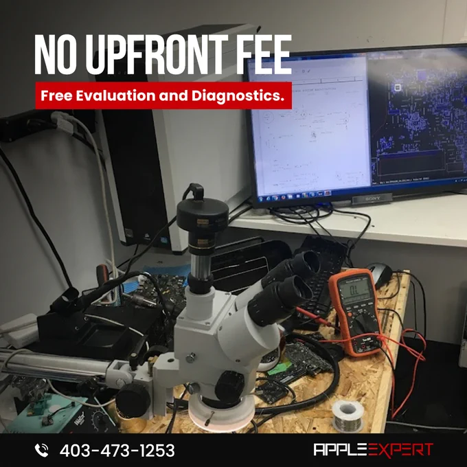 At Apple Expert, We Provide FREE evaluation and diagnostics for your Apple devices. We'll diagnose the issue and provide expert recommendations.💻📱💯

Trust Apple Expert for top-notch repairs and exceptional service.
Contact Us. 👇

🌐: https://appleexpert.ca/
Link in Bio.
IG: @apple_expert_calgary

#appleexpert#appleexperts#appleexpertcalgary #mobilerepair #ipadrepair #applerepair #smartphones #datarecovery #applenews #yyc#yycnow#macbook#macbookrepair#appleexpert#appleexpertcalgary #alberta411 #albertacanada #yyc #yycnow#yyctoday #macbook#macbookrepair #macbookrepairs #appleexpertab  #apple #mac #macbookpro