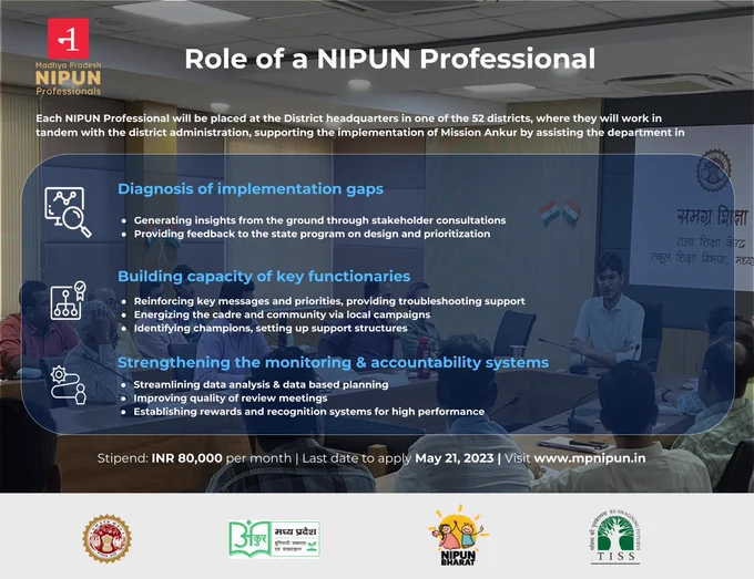 Role of a NIPUN Professionals