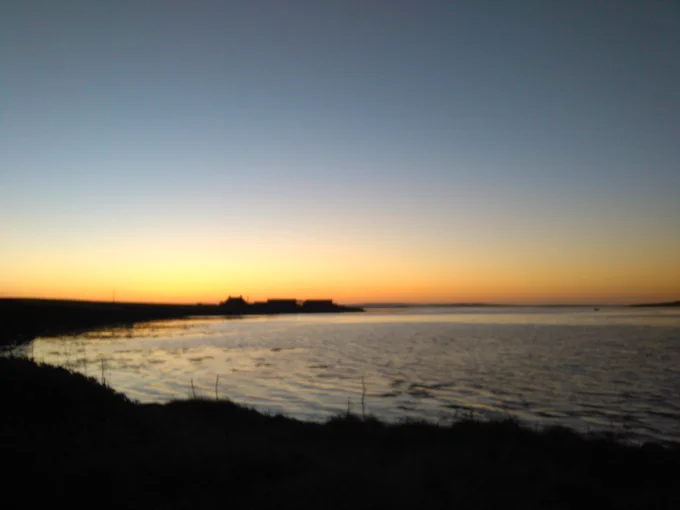 Orkney at dusk, Gabrielle Barnby