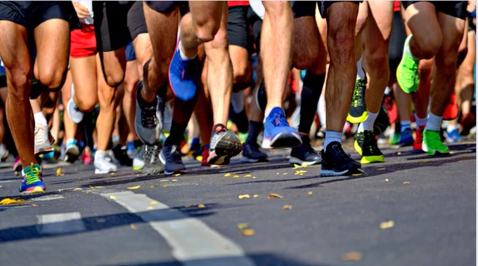 Photo of marathon runners