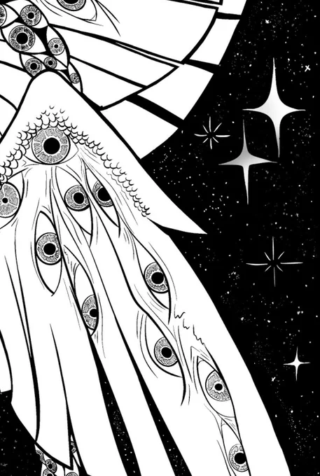 a close up of the wings and stars