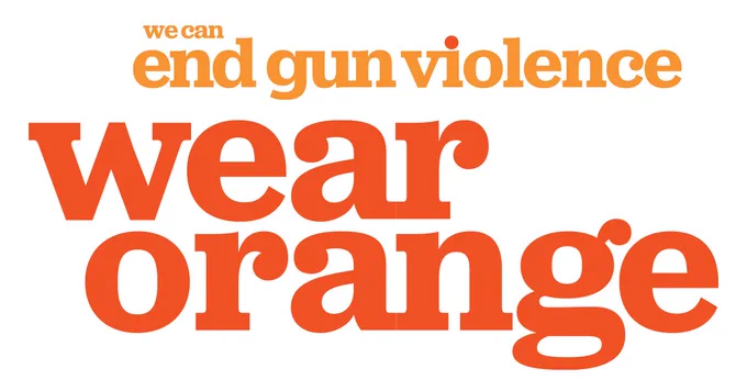 Wear Orange Logo, raising awareness so we can end gun violence