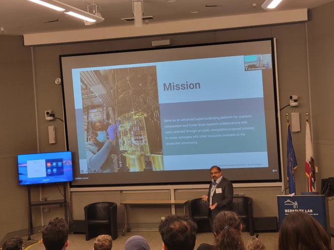 Advanced Quantum Testbed (AQT) Director Irfan Siddiqi, Advanced Quantum Testbed Summit Day 1