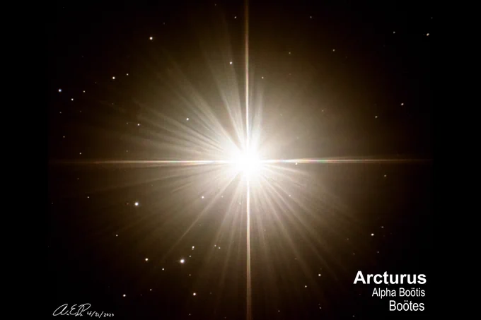 Photo of Arcturus.