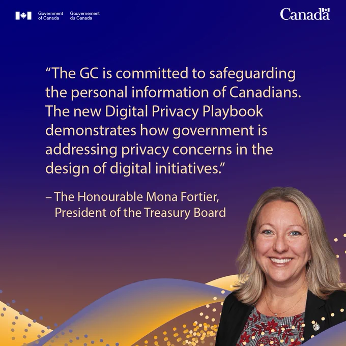 “The GC is committed to safeguarding the personal information of Canadians. The new Digital Privacy Playbook demonstrates how government is addressing privacy concerns in the design of digital initiatives.” The Honourable Mona Fortier, President of the Treasury Board