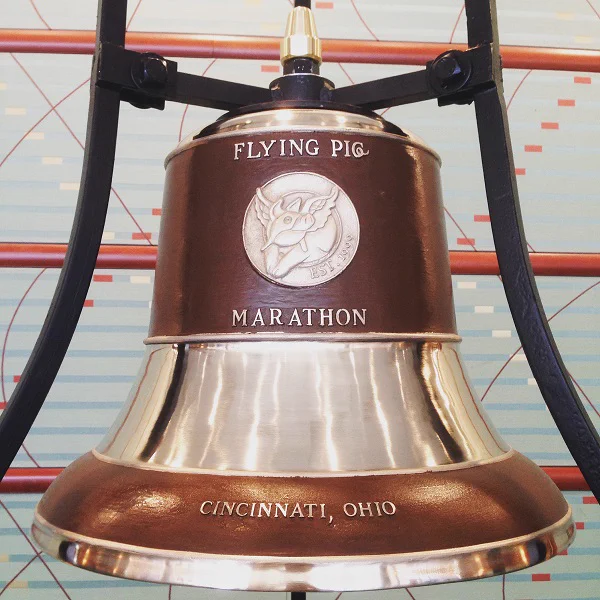 The Finished Flying Pig Bell