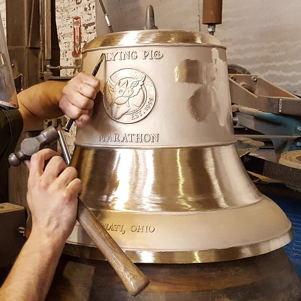 Finishing the Flying Pig Bell