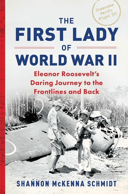 Cover of The First Lady of World War II by Shannon McKenna Schmidt