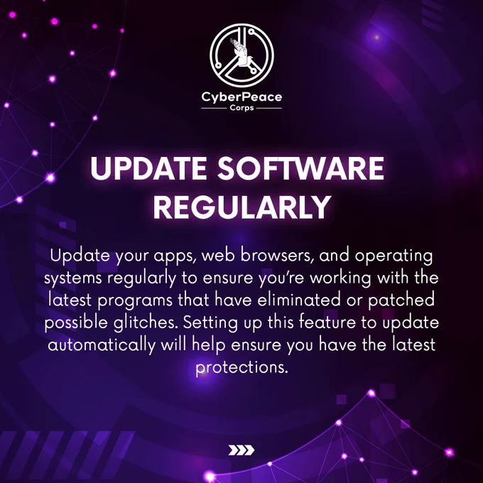 #CyberHygiene is about training yourself to think proactively about your #cybersecurity — as you do with your daily personal hygiene — to resist #cyberthreats and online security issues. 

Here are a few tips to get you and your family thinking about good cyber hygiene practices.

#CyberPeace☮️ #DigitalWellness #CyberCleanse #OnlineSafety #CyberWellbeing #DigitalProtection #DigitalSanitation #DigitalPrivacy #DataHygiene #CyberAwareness #VirtualSafety