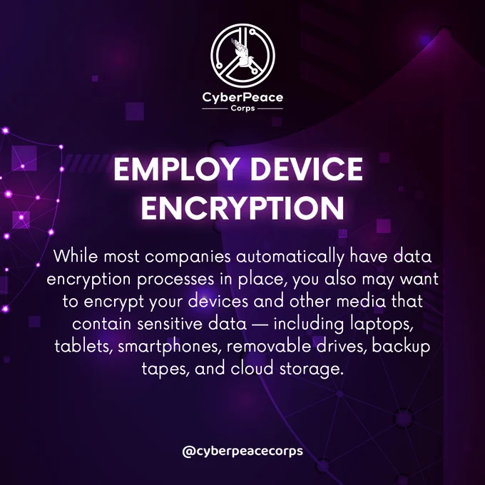 #CyberHygiene is about training yourself to think proactively about your #cybersecurity — as you do with your daily personal hygiene — to resist #cyberthreats and online security issues. 

Here are a few tips to get you and your family thinking about good cyber hygiene practices.

#CyberPeace☮️ #DigitalWellness #CyberCleanse #OnlineSafety #CyberWellbeing #DigitalProtection #DigitalSanitation #DigitalPrivacy #DataHygiene #CyberAwareness #VirtualSafety