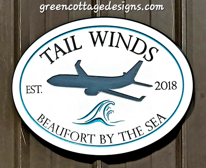 Solid ¾" thick PVC Custom Outdoor Waterproof Signs!
Made in the USA!