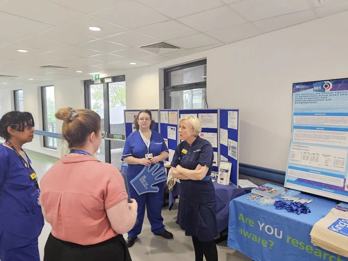 International Clinical Trials Day at the Princess Royal University Hospital.