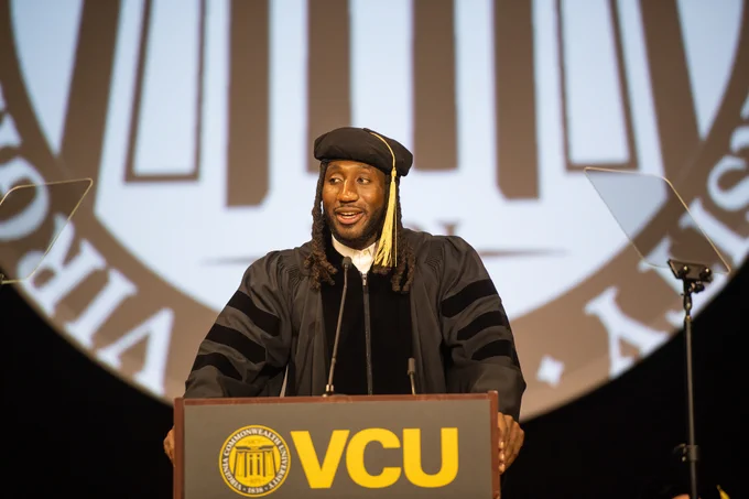 VCU commencement speaker and alumni Mo Alie-Cox.