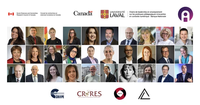 Picture of panelists and logos of supporting organizations