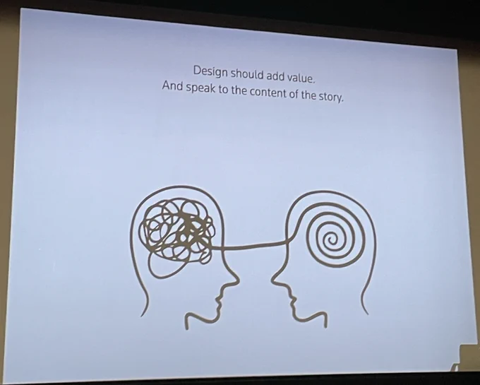 Illustration of two minds connected. 