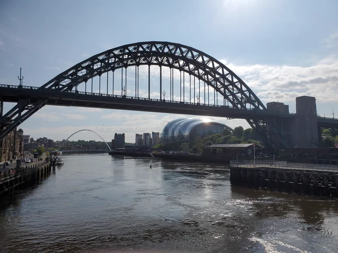 Photo of a bridge in Newcastle