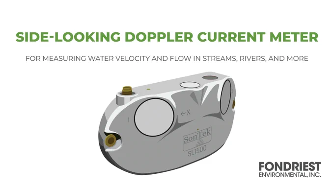 SonTek-SL Series Side-Looking Doppler Current Meters at Fondriest environmental