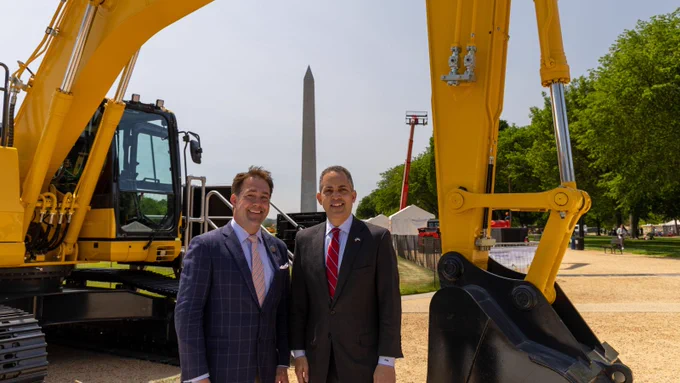 Great to see @aemadvisor showcase the construction industry's latest innovations and discuss Biden-Harris Administration's priorities during last week's Celebration of Construction on the National Mall. 