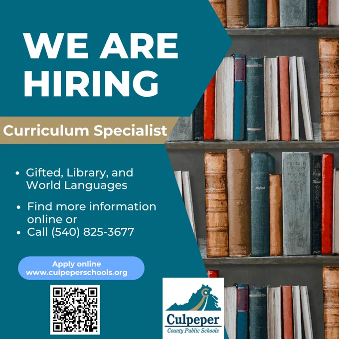 QR code we are hiring