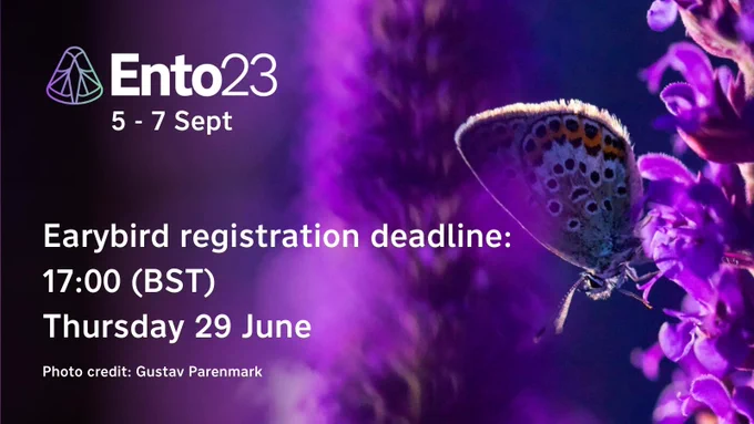 Earlybird registration deadline extended to Thursday 29 June