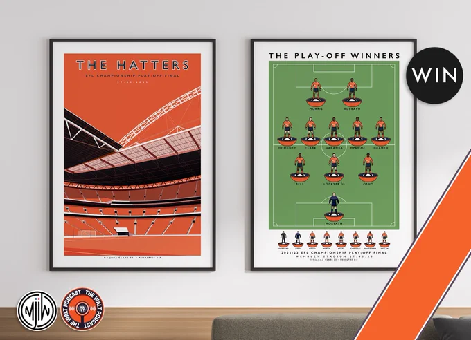 We Are Luton Town x M J Wood Design