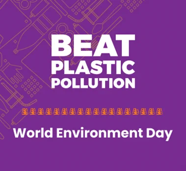 Beat Plastic Pollution. World Environment Day.