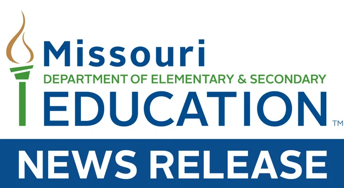 Missouri Department of Elementary and Secondary Education News Release graphic