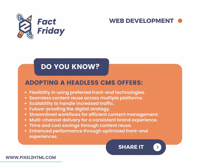 Do you know, what headless CMS can offer in web development?