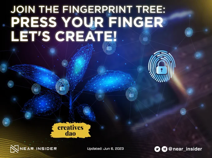 ARE YOU A FRIEND OF CREATIVES CONSTELLATION?

Print your finger on @CreativesDao's tree and wait for more fun things ahead! 👀

👉 Step 1: Go to https://near.org/creativesdao.near/widget/ImwithCreativesConstellation and click on "Print My Finger✌️"
👉 Step 2: No more Step 2 😁

#CreativityisNEAR #NEAR