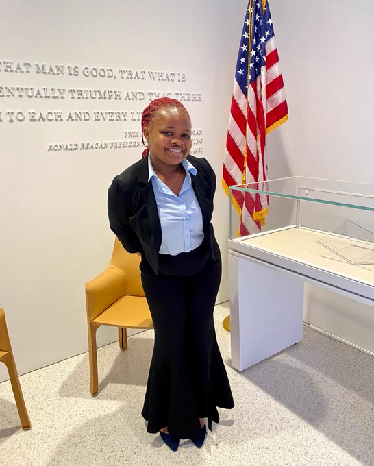 Looking presidential