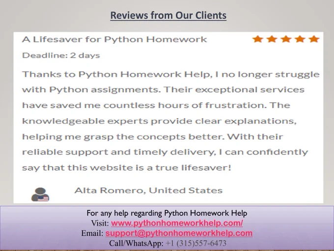 Read genuine and verified reviews from clients