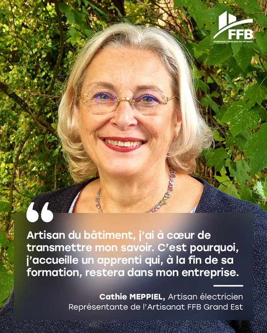 Semaine de l'Artisanat - Cathie Meppiel, artisan électricien