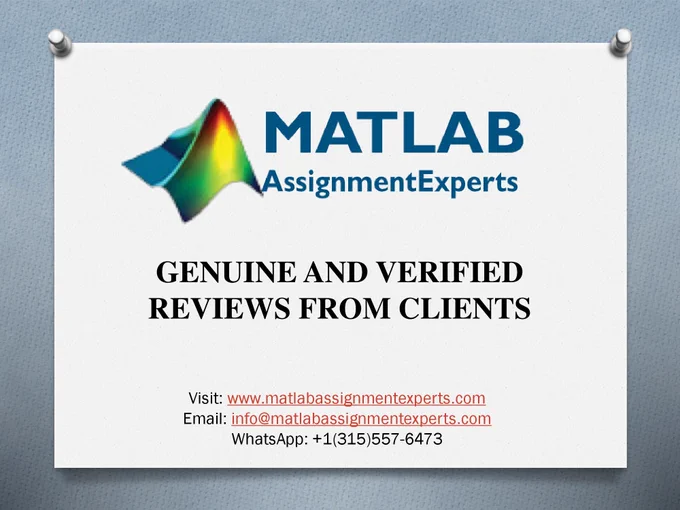 Matlab Assignment Experts Reviews