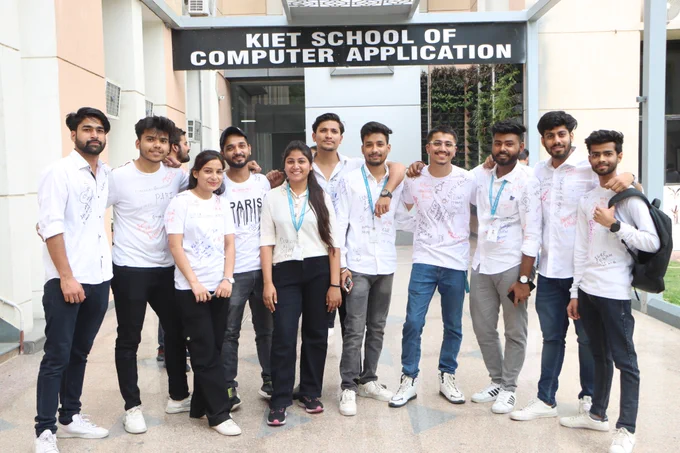 We're thrilled to share that the final-year students of the Department of Computer Applications had a fantastic time celebrating 'Scribble Day' on 24 May 2023! 🖍️🎨✨

The energy on the premises was contagious as everyone enthusiastically participated in various interactive activities. We witnessed friendly art battles, collaborative projects, and even spontaneous mural creations. 

#kiet_group_of_institutions #KIETGZB #kietengineeringcollege
#KIET #AKTU #AICTE #TopEngineeringCollege #student #KIETGroupofInstitutions #TopEngineeringCollegesinDelhiNCR #BestEngineeringCollegesinDelhiNCR 
#ScribbleDay #ArtisticExpression #CreativityUnleashed #DepartmentOfComputerApplications #FinalYear #Students #KIETMCA #LastExam #faculty