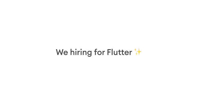 We are for Flutter - Brewnbeer