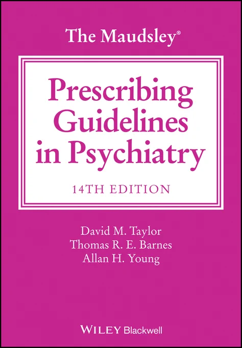 The Maudsley Prescribing Guidelines book cover