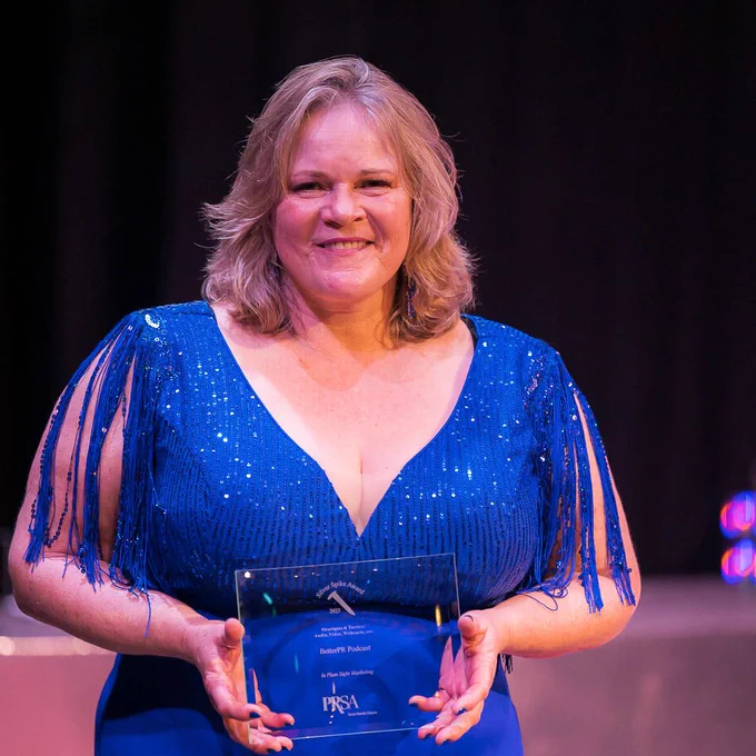 Kathie Taylor, APR, Mark Curtis Jr. Chapter Member of the Year