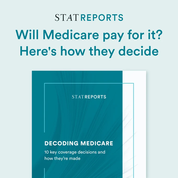 A light graphic reads "Will Medicare pay for it? Here's how they decide"