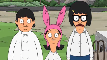 Picture of the three Belcher kids from Bob’s Burgers