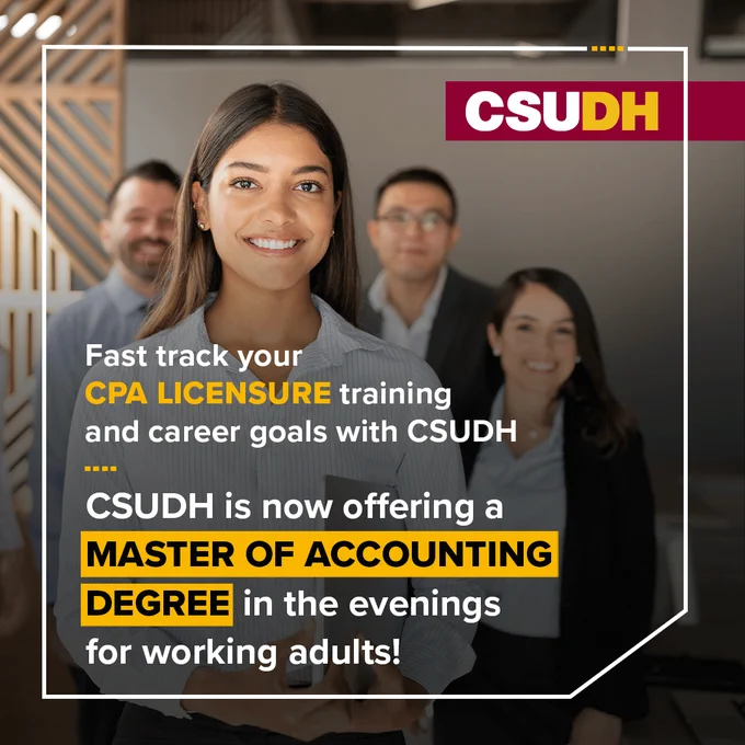 Master of Science in Accounting at CSUDH