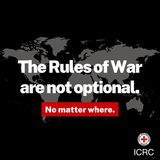 The Rules of War are not optional.
