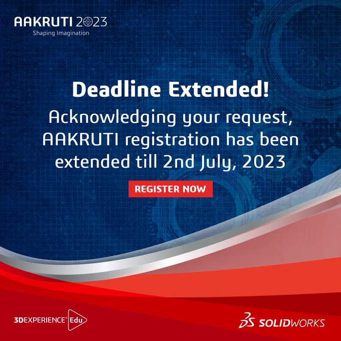 Showcase your creativity and innovation by crafting product ideas that align with the principles of sustainable development.

#platform #3DSIndia #SWX2023 #Design #Contest #collaboration #cloud #solutions #engineering #design #architecture #management #social #Medical #sciences #register #3DS #productdesign