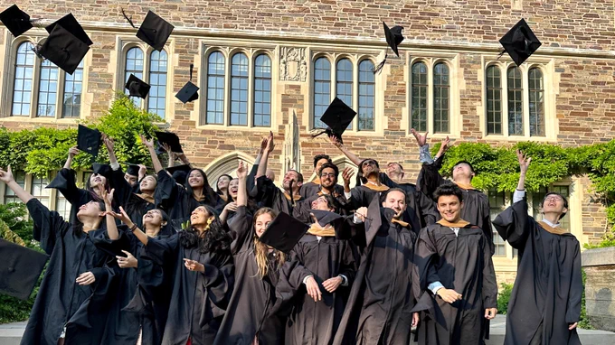 2023 Master in Finance graduates of Princeton's Bendheim Center for Finance.