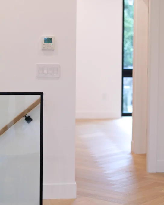 Inside the Bird’s Wing Passivhaus  Duplex
