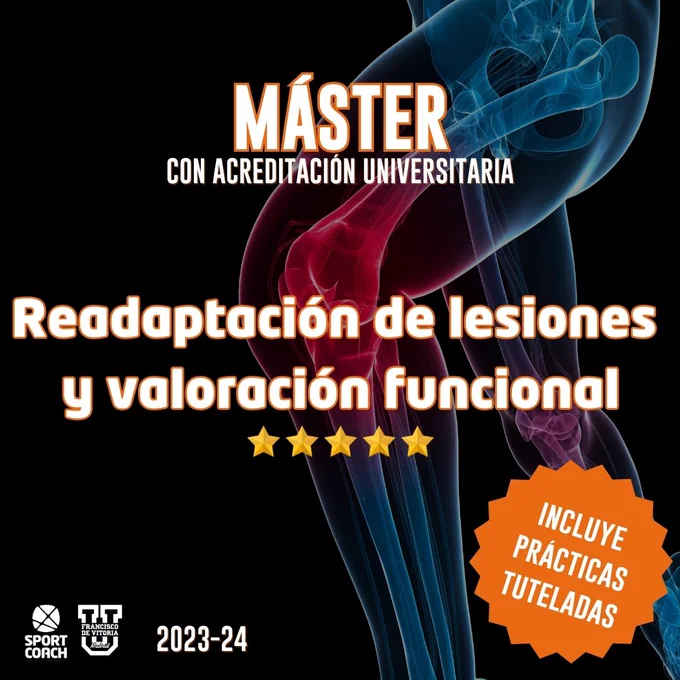 Máster en Readaptación de Lesiones y Valoración Funcional
Mejora la salud y rendimiento de tus pacientes